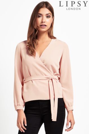 Lipsy Wrap Top